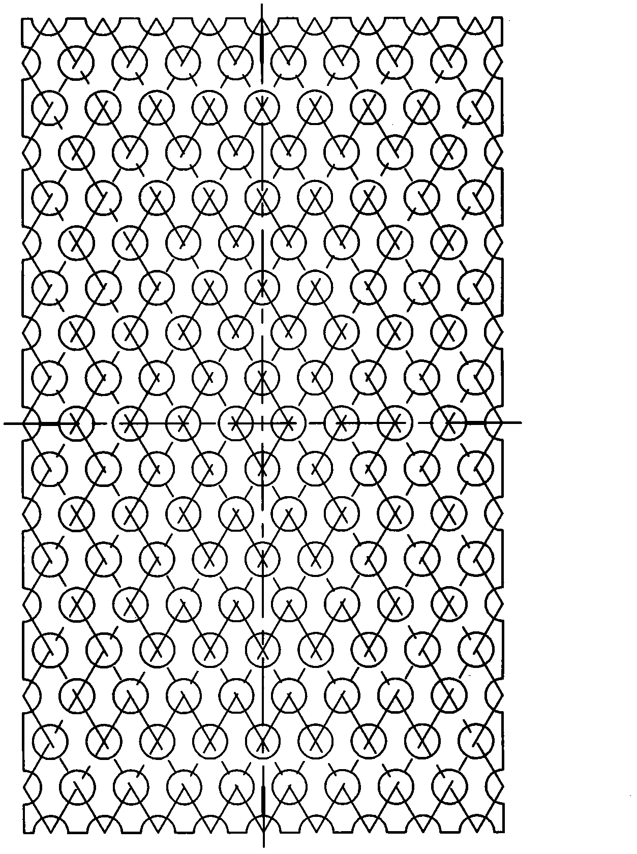 Process for casting hot air grate for blast furnace