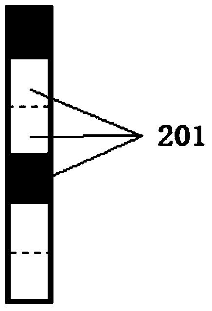 Angle detection device and method based on machine vision