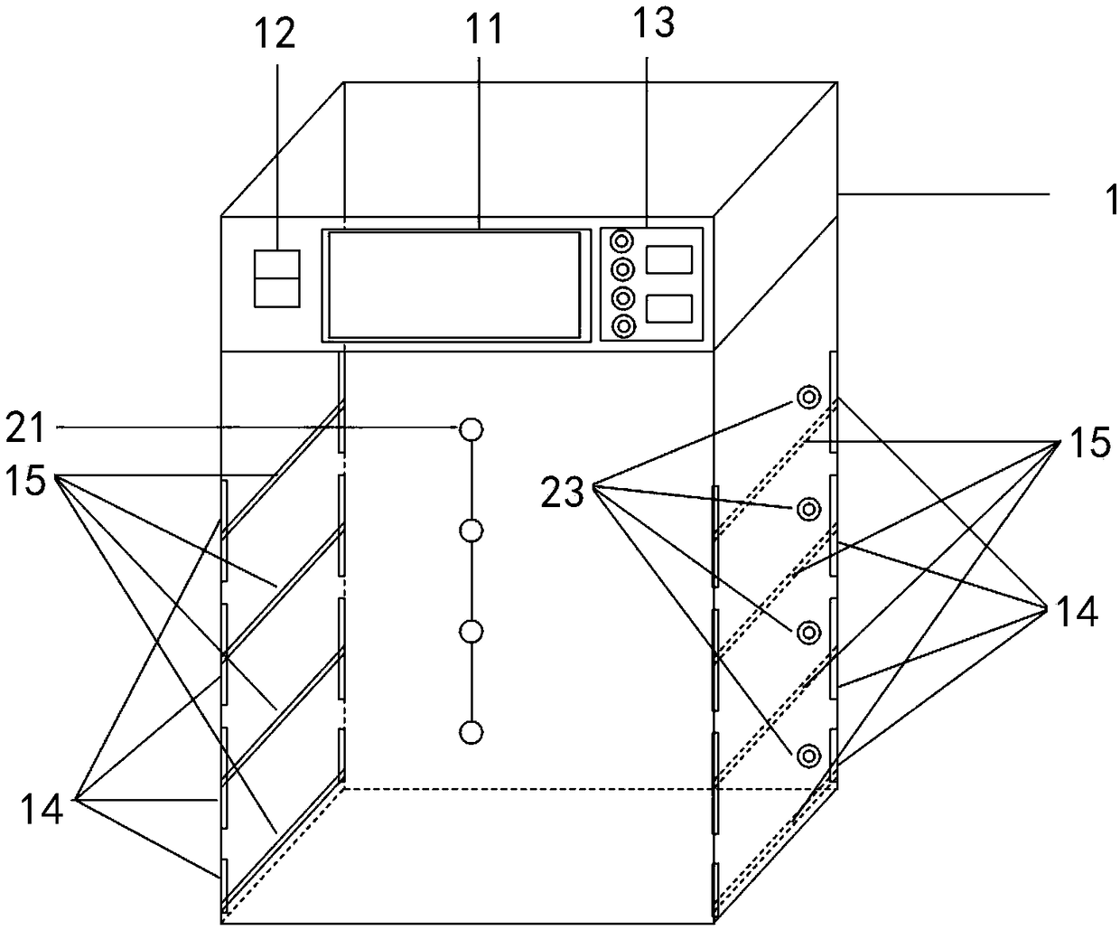 Adjustable type LED illumination experiment apparatus