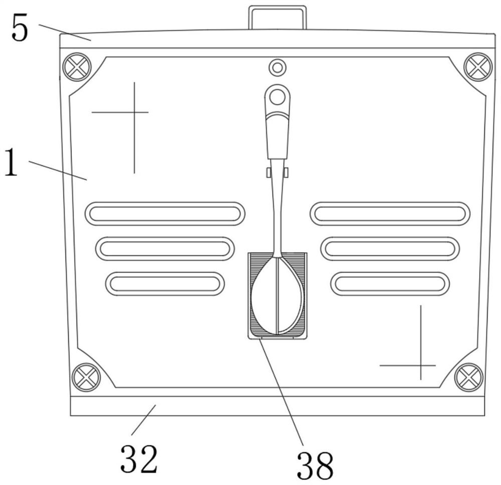 Sample detection and storage device for geological prospecting of deep soil