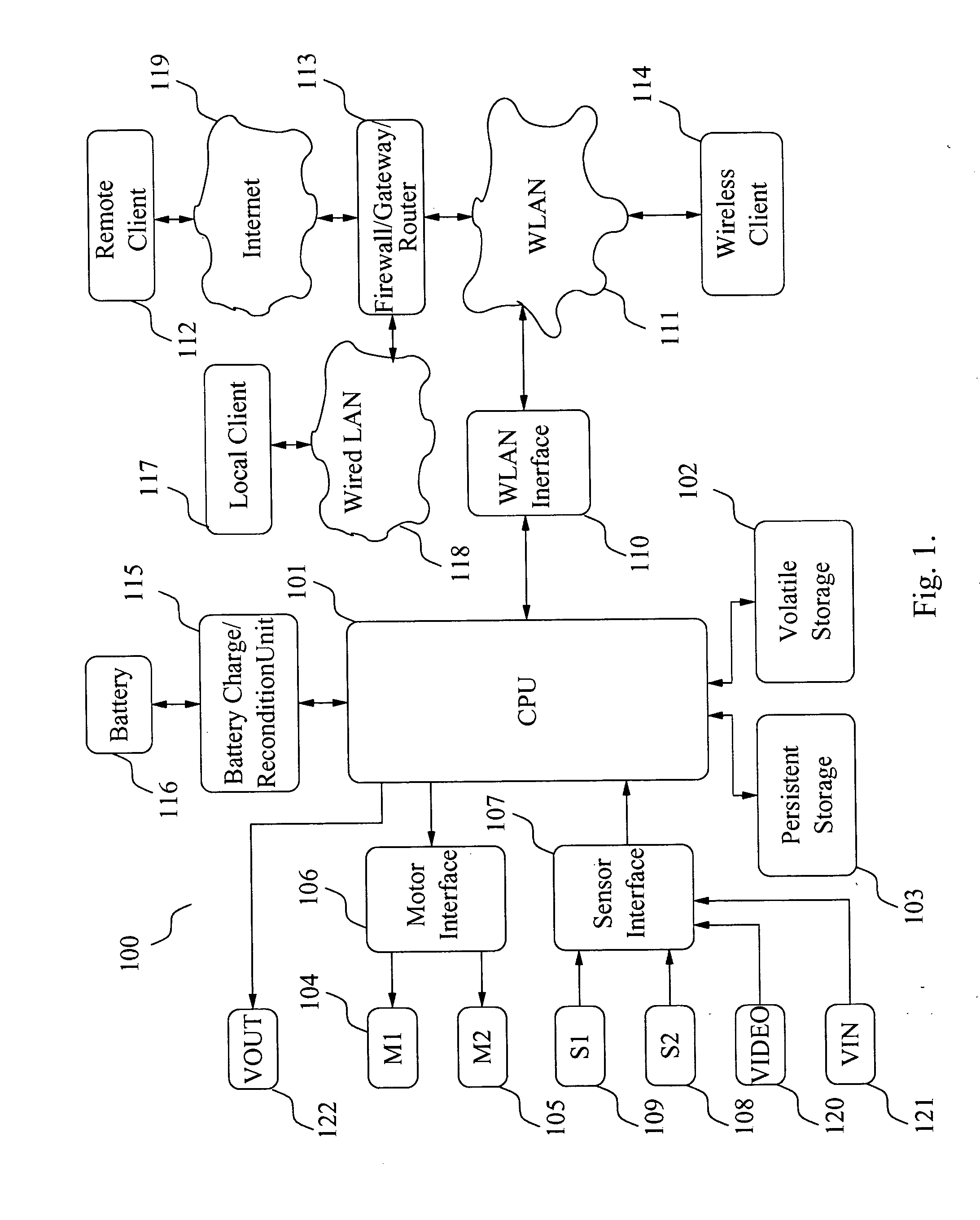 Robotic floor care appliance with improved remote management