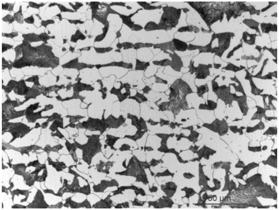 Method for controlling non-quenched and tempered high-intensity screw bolt steel high Bauschinger effect