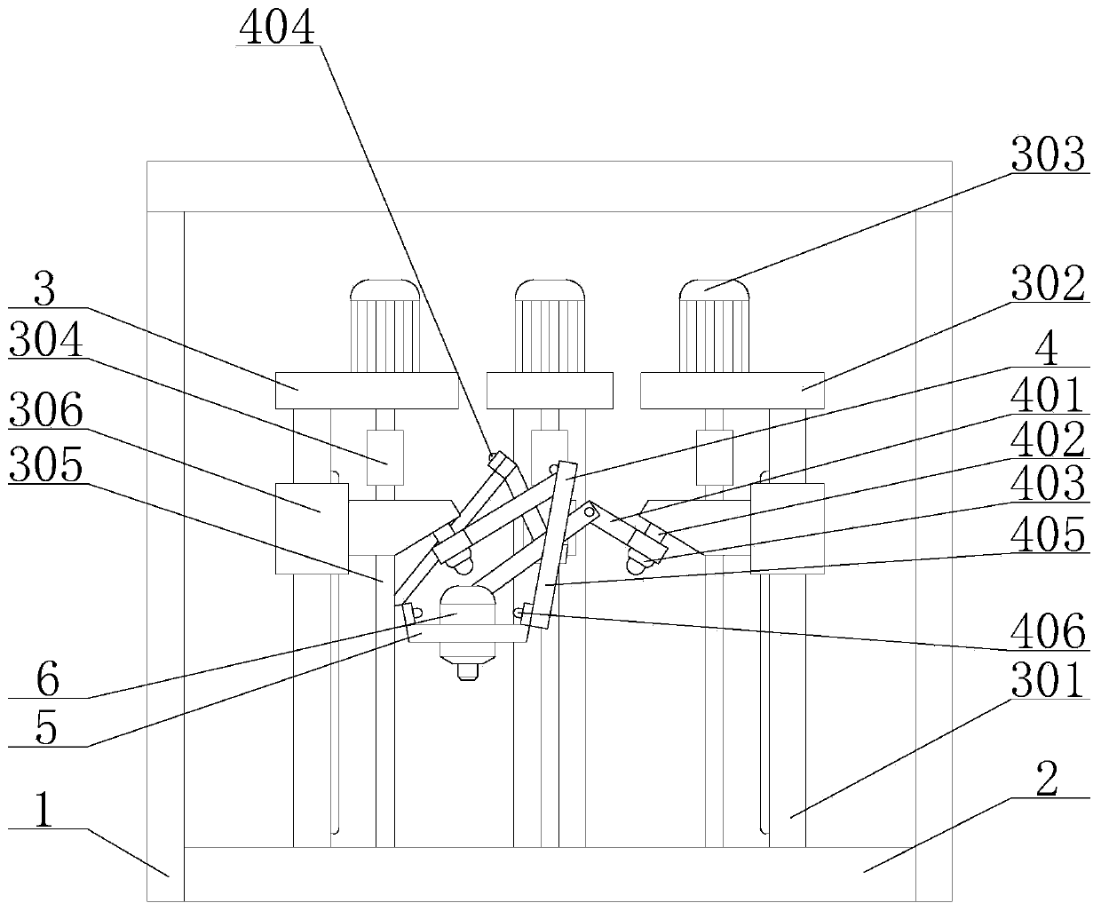 Supporting mechanism for 3D printer