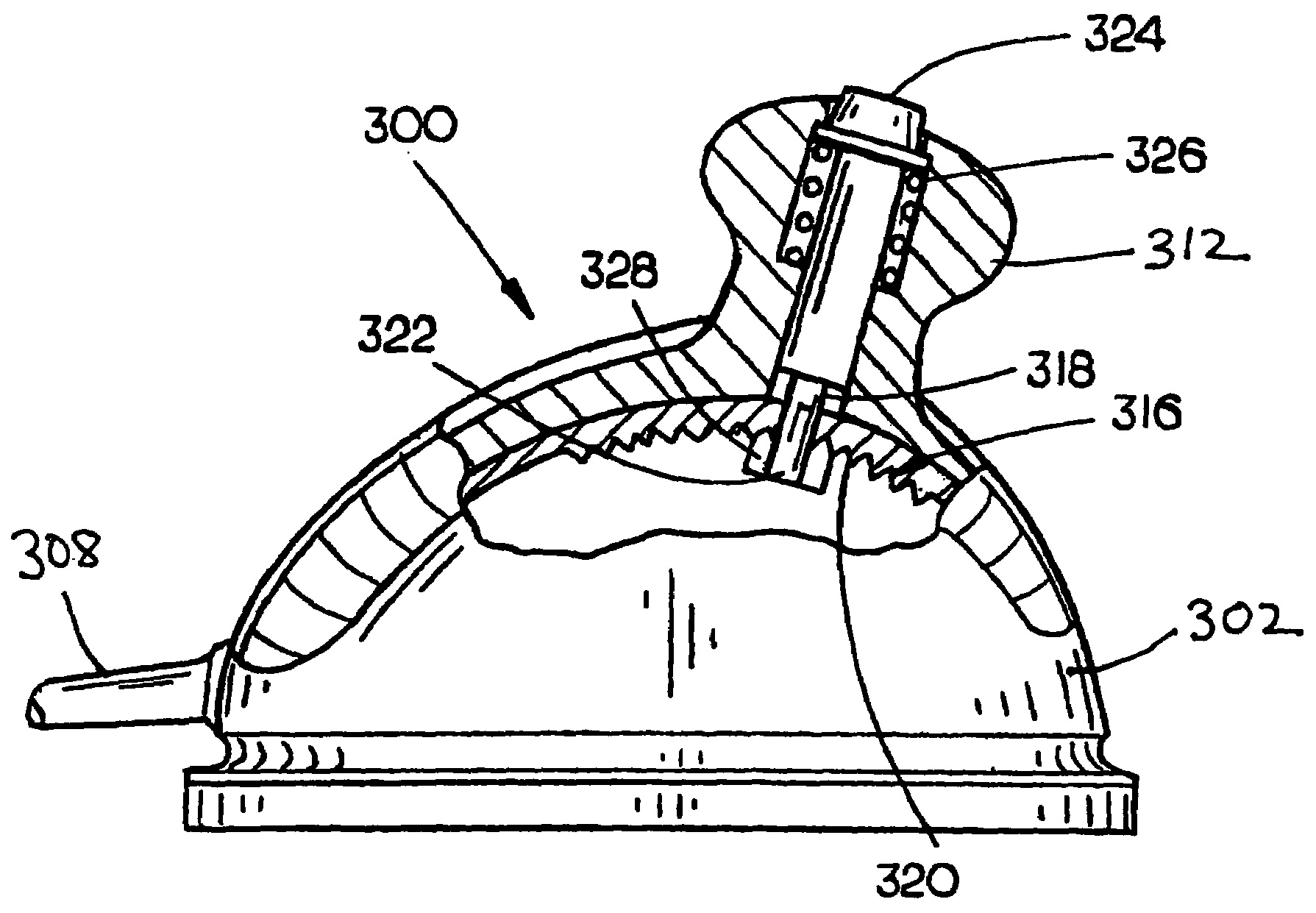 Sander with variable position handle