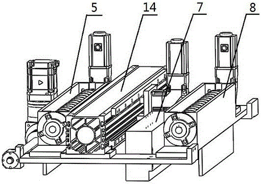 3D printing forming device integrating sanding and printing