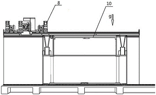 3D printing forming device integrating sanding and printing