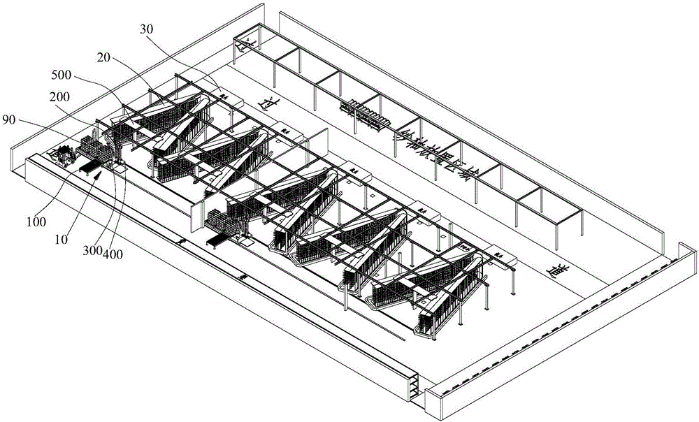 Beaming yarn loading system