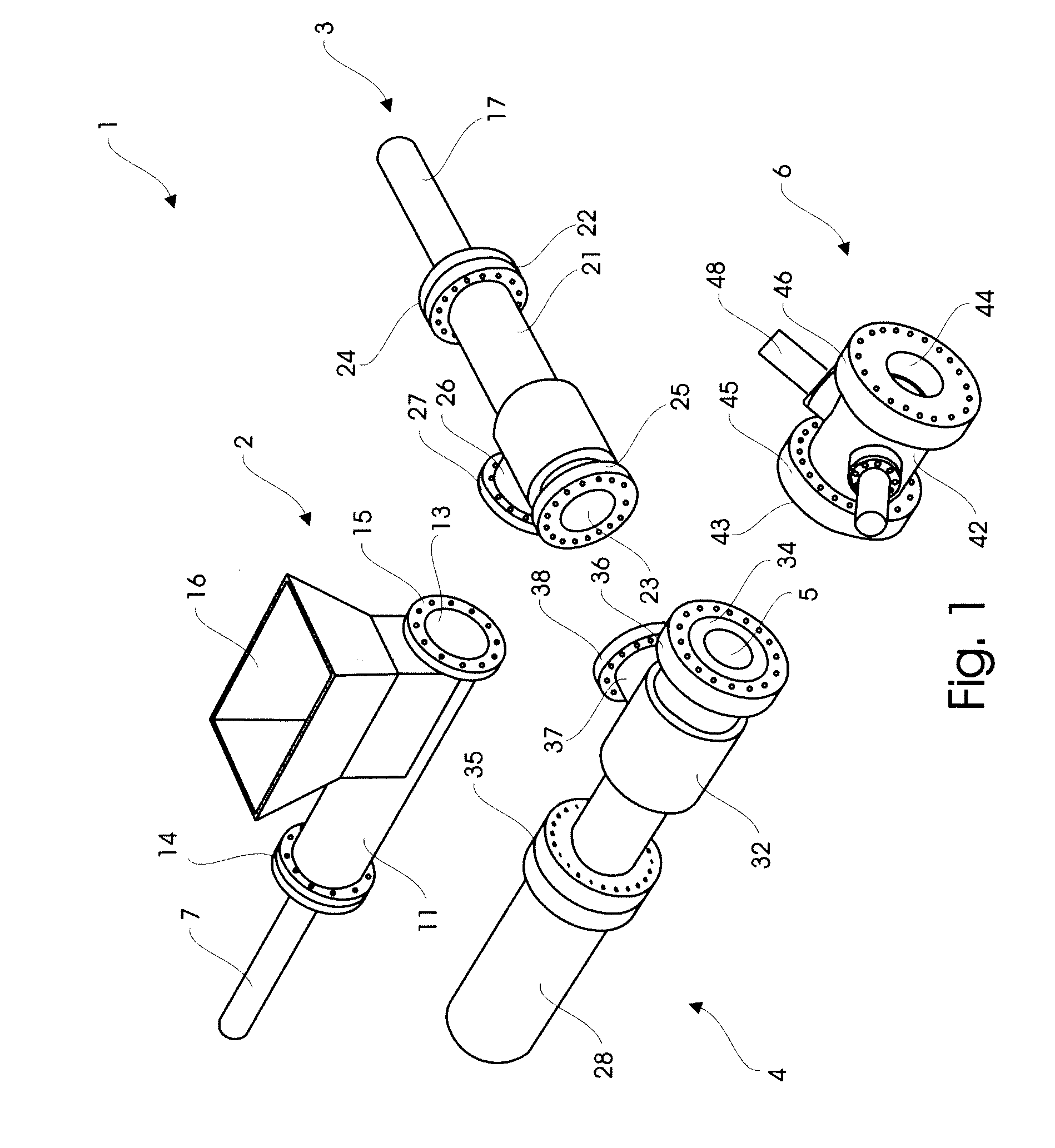 Feeding apparatus for creation of one or more plugs of compressible material for feeding into a gasifier or reactor