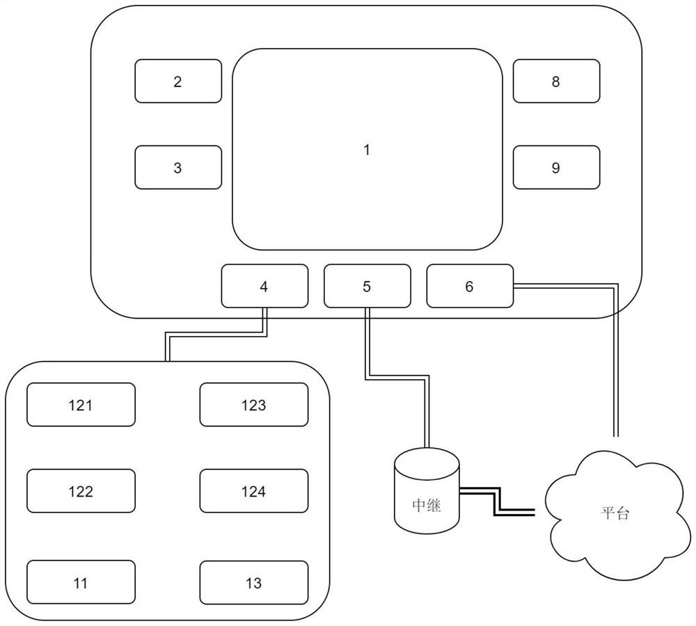 Separate wireless charging IoT water meter