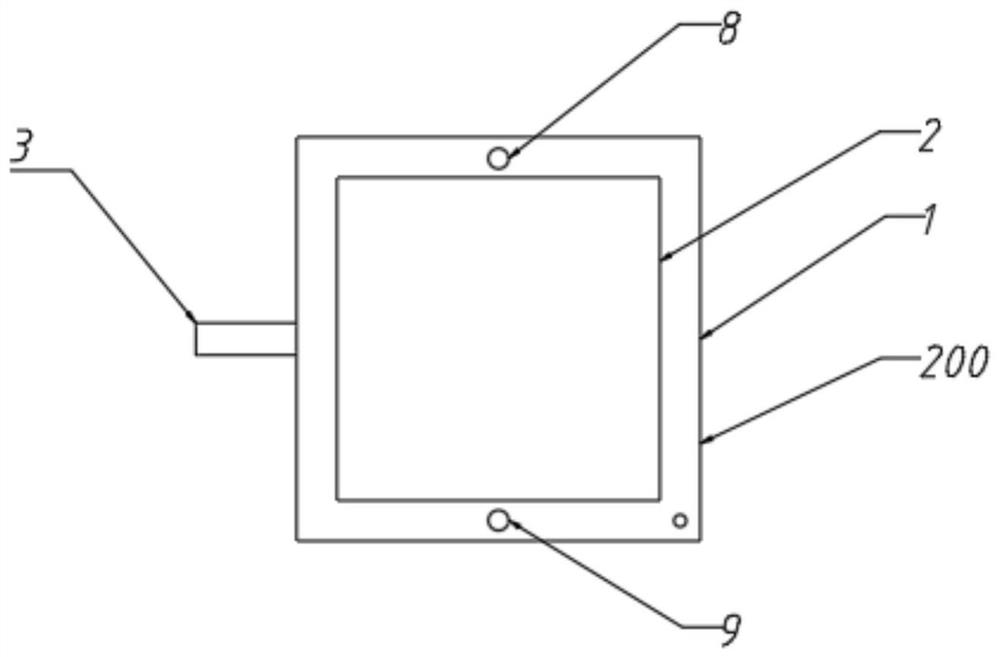 Separate wireless charging IoT water meter