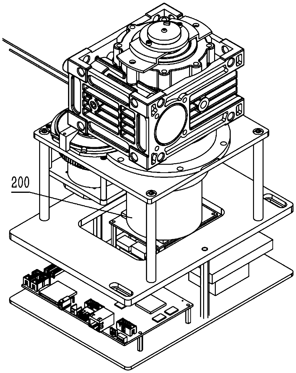 Flexible wire drive device