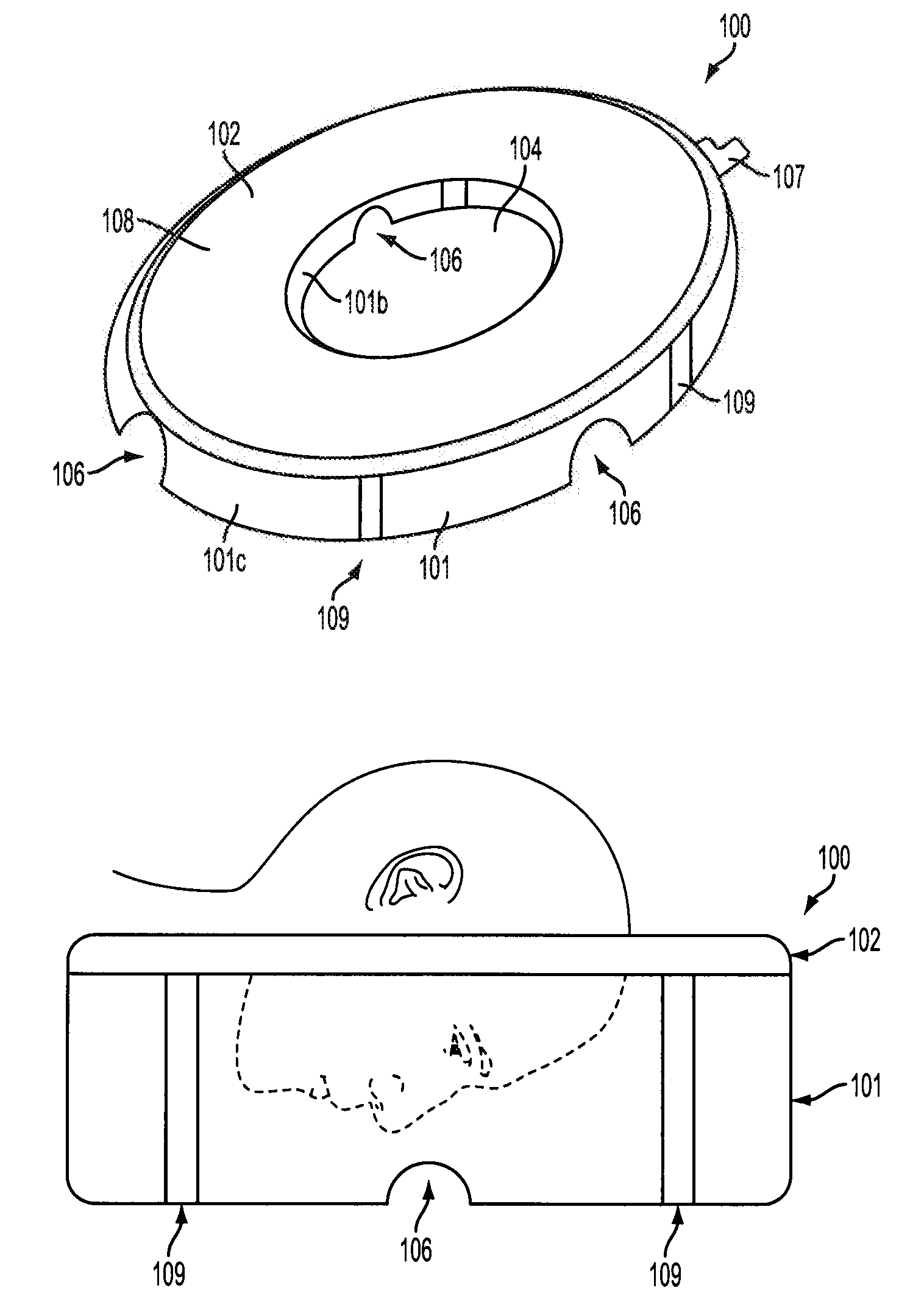 Head and neck supporting device for use while sun tanning, resting prone during massage without a massage table