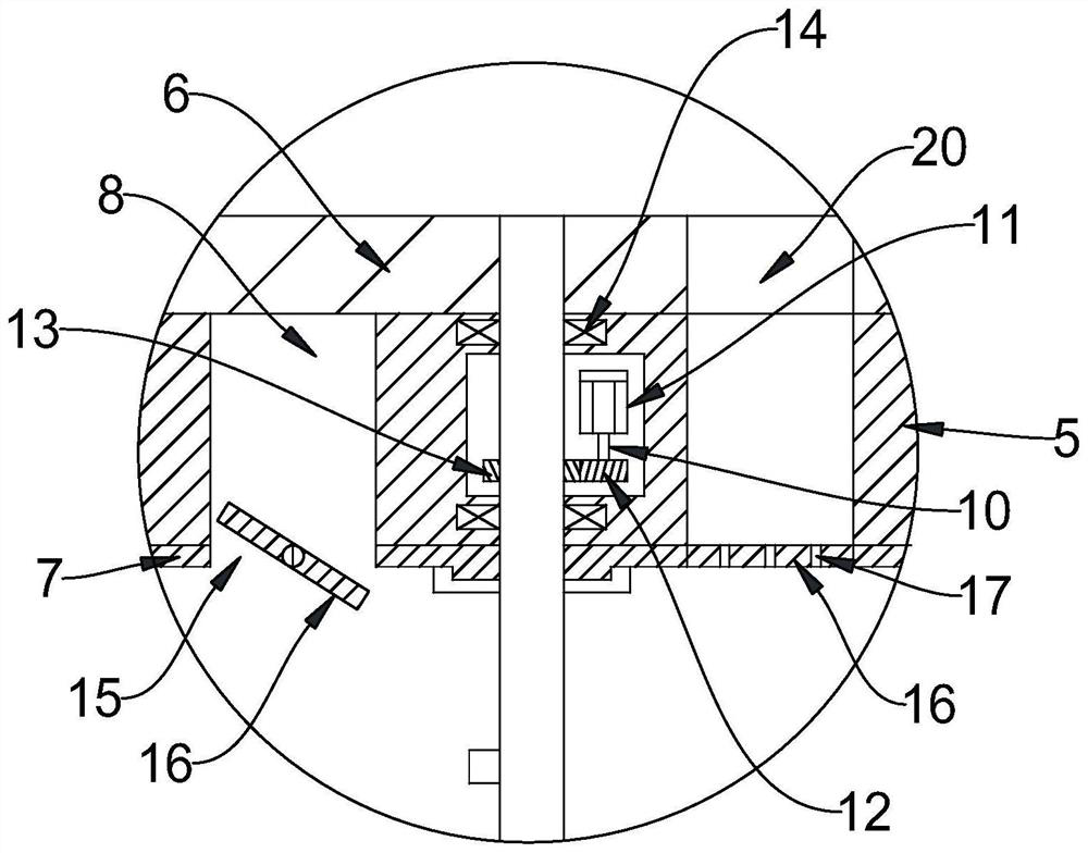 Conveying device for infectious disease department