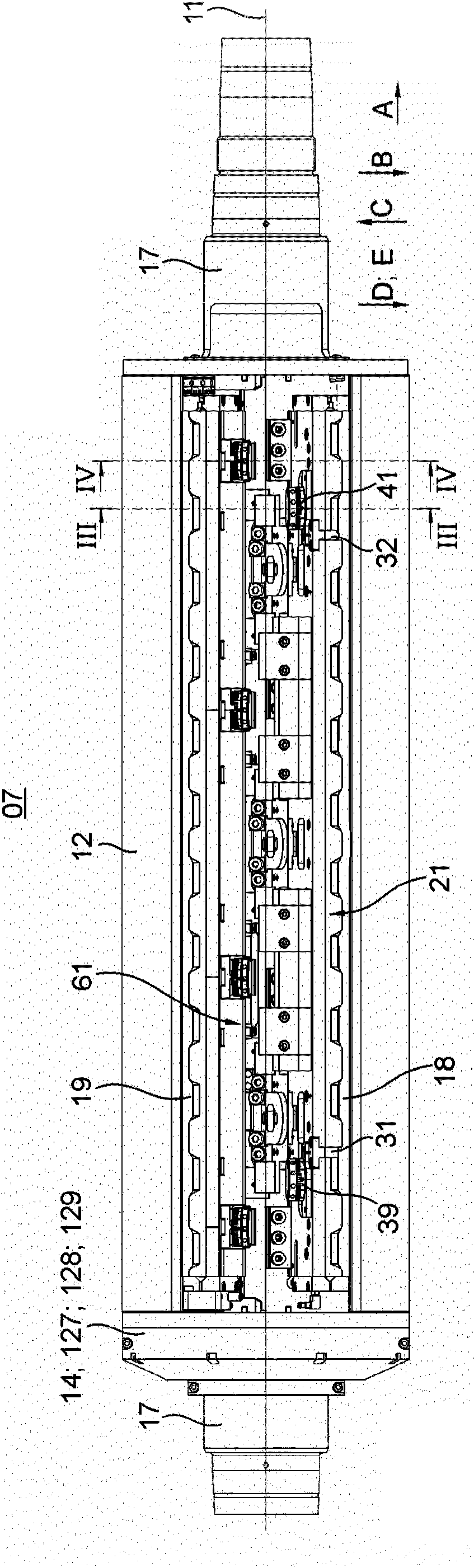 Method for arranging a printing plate on a plate cylinder by means of a tensioning slide