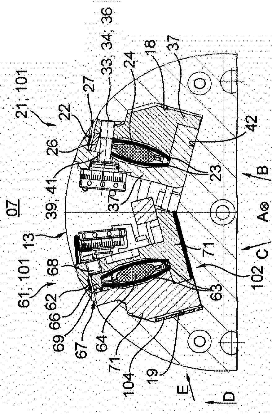 Method for arranging a printing plate on a plate cylinder by means of a tensioning slide