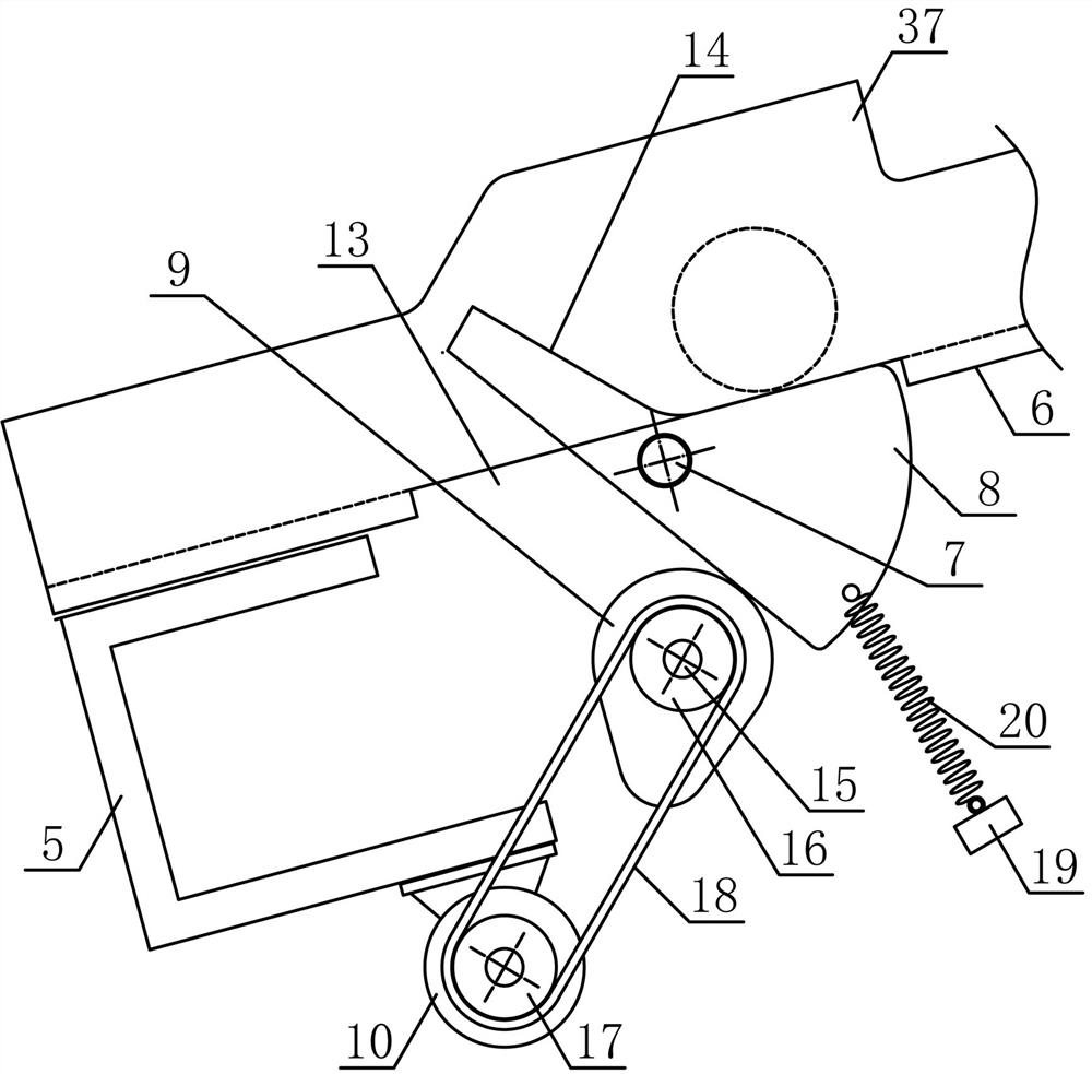 A Combined Material Guide Mechanism for Ring Workpieces