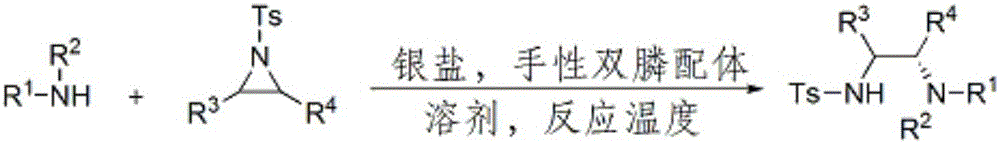 Chiral vicinal diamine compound and method for preparing same