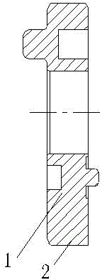 Clamp for five-star pulling plate milling