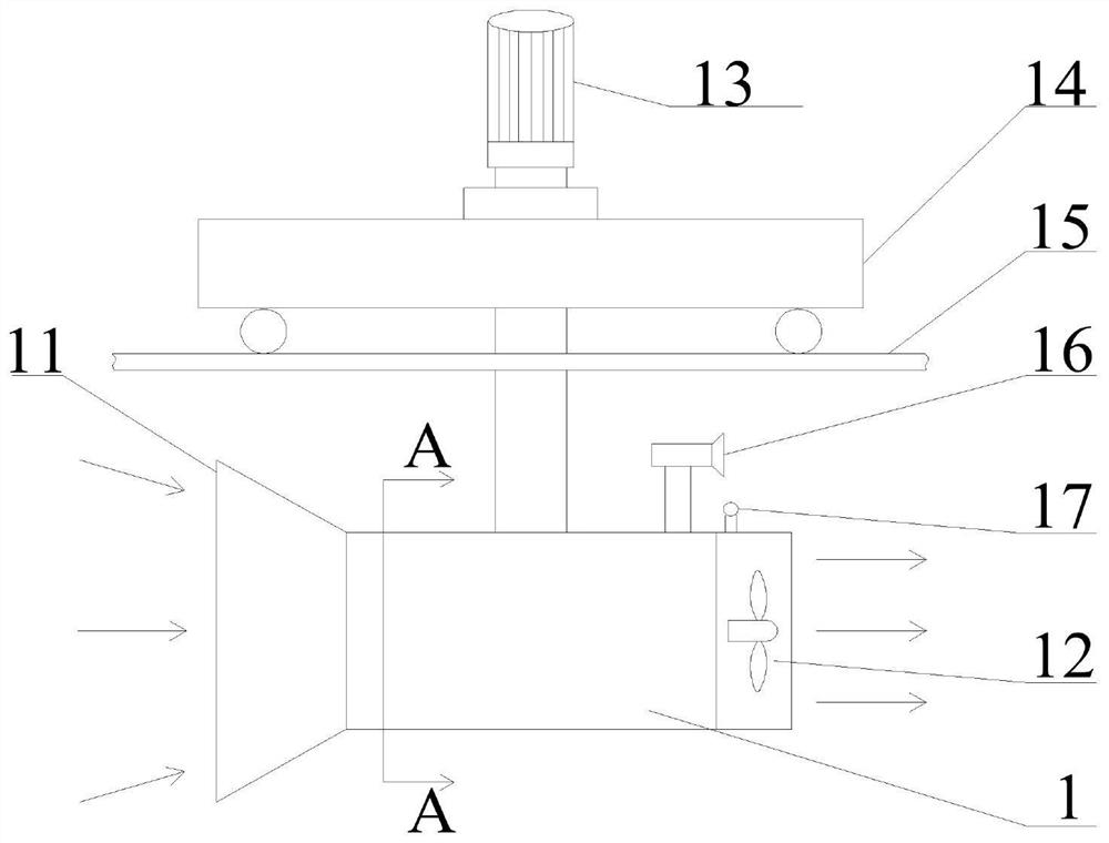 Intelligent explosive gas detection system for fully mechanized coal mining face