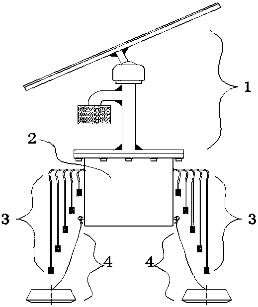 Automatic control buoyancy chamber oxygen-increasing machine