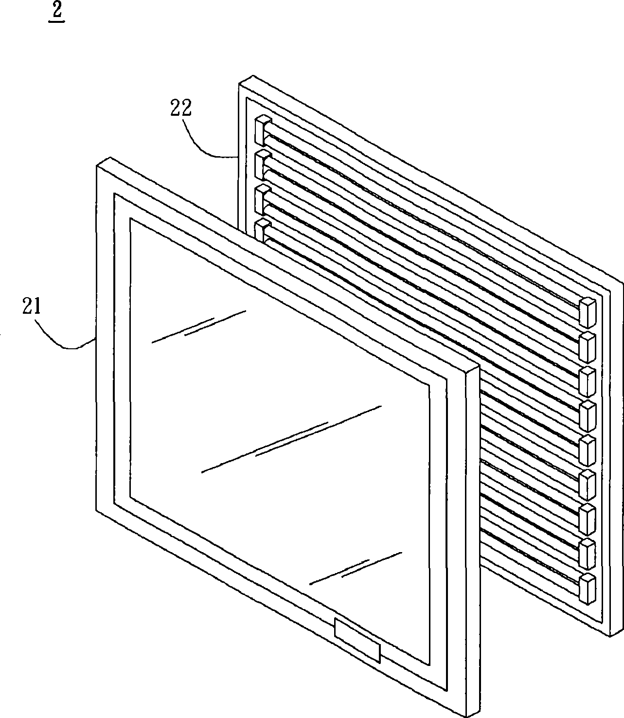 Liquid crystal display panel, liquid crystal display device and control method thereof