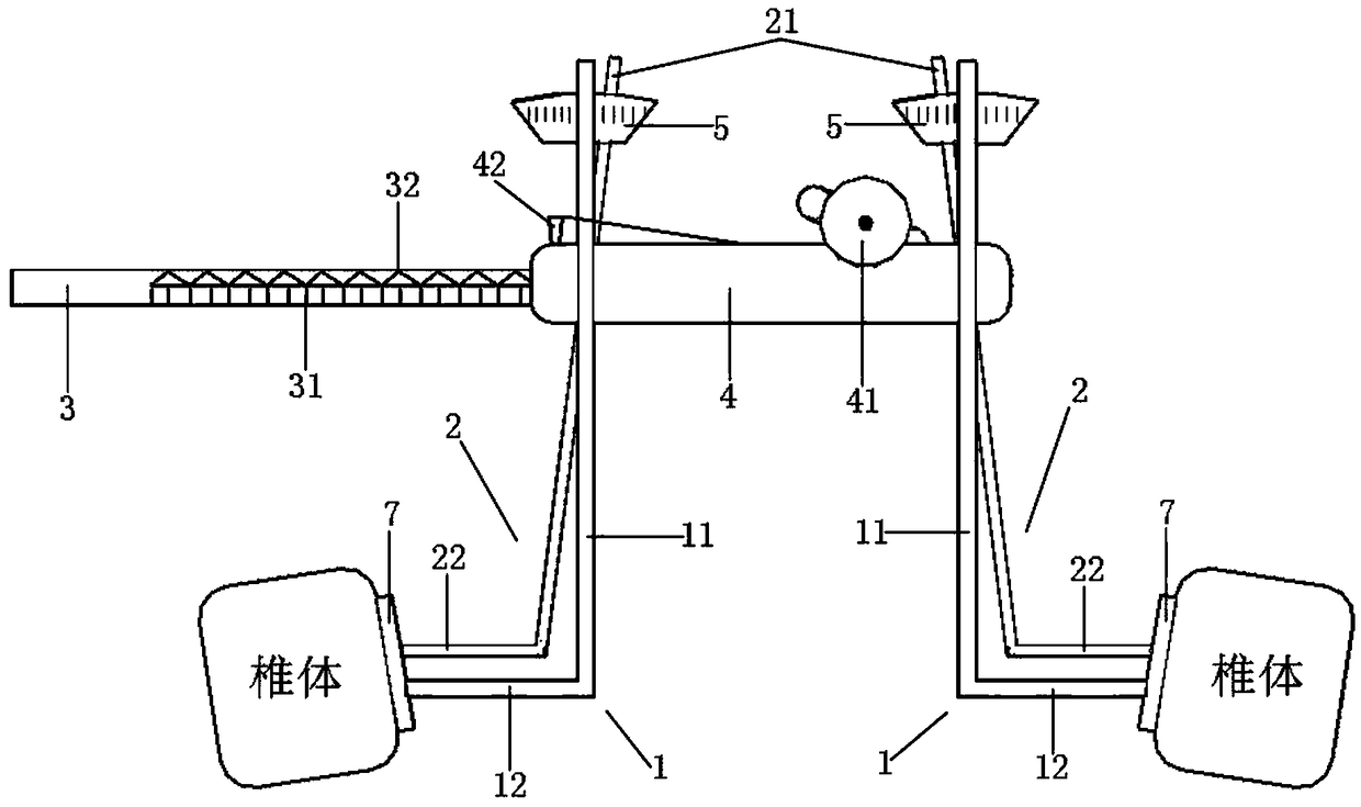 Novel intervertebral measurement device