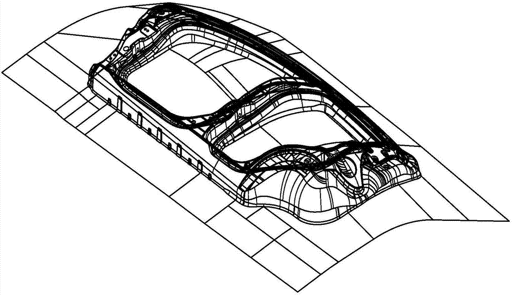 Optimum design method of drawing processing technology locus of servo press