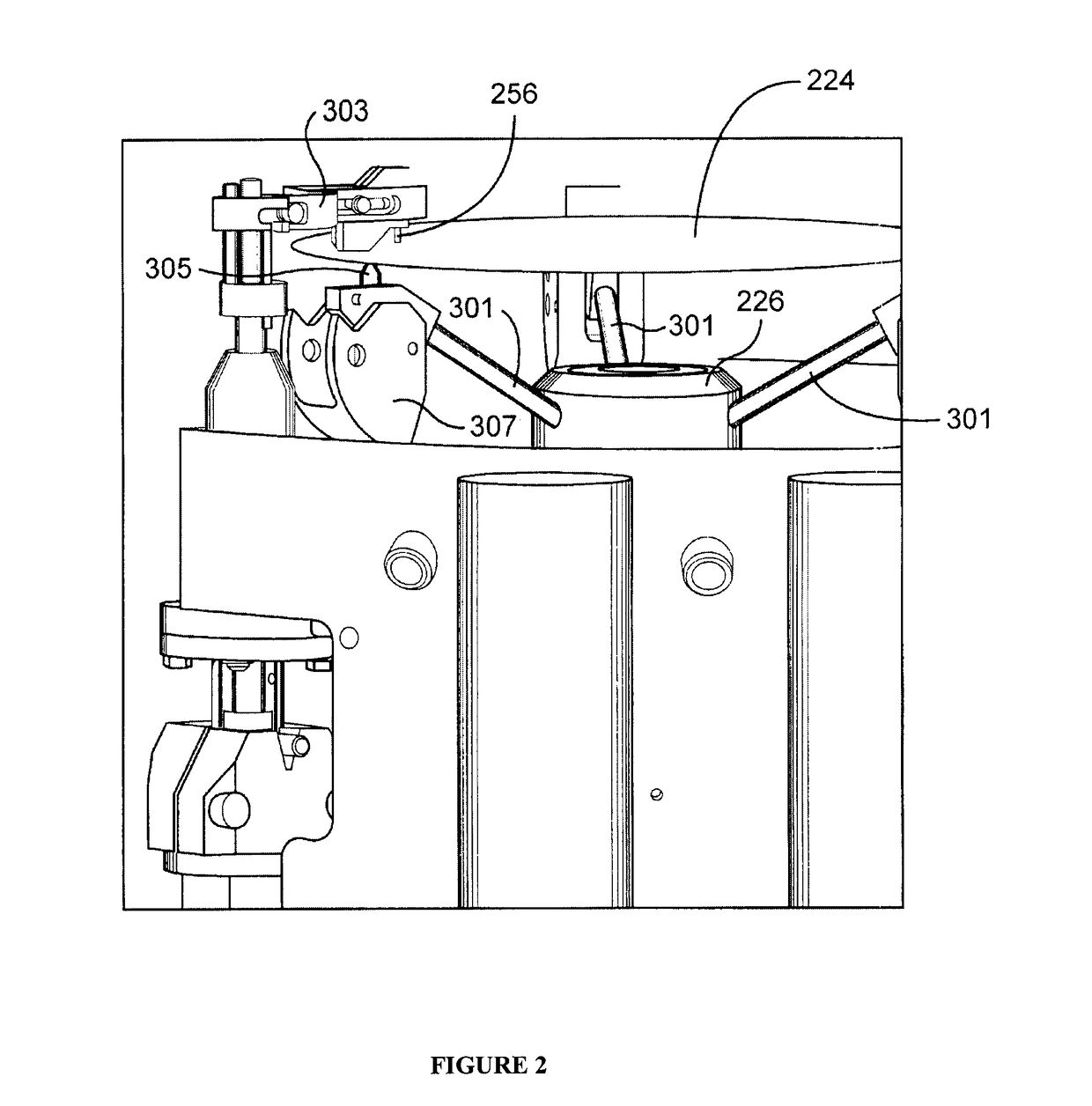 Chuck for edge bevel removal and method for centering a wafer prior to edge bevel removal