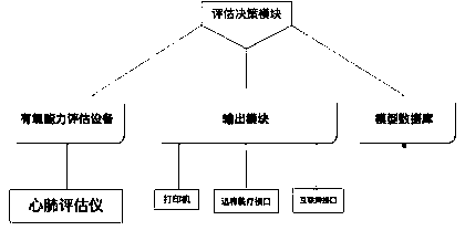 Automatic evaluation system for aerobic capacity and cardiopulmonary clinic symptom