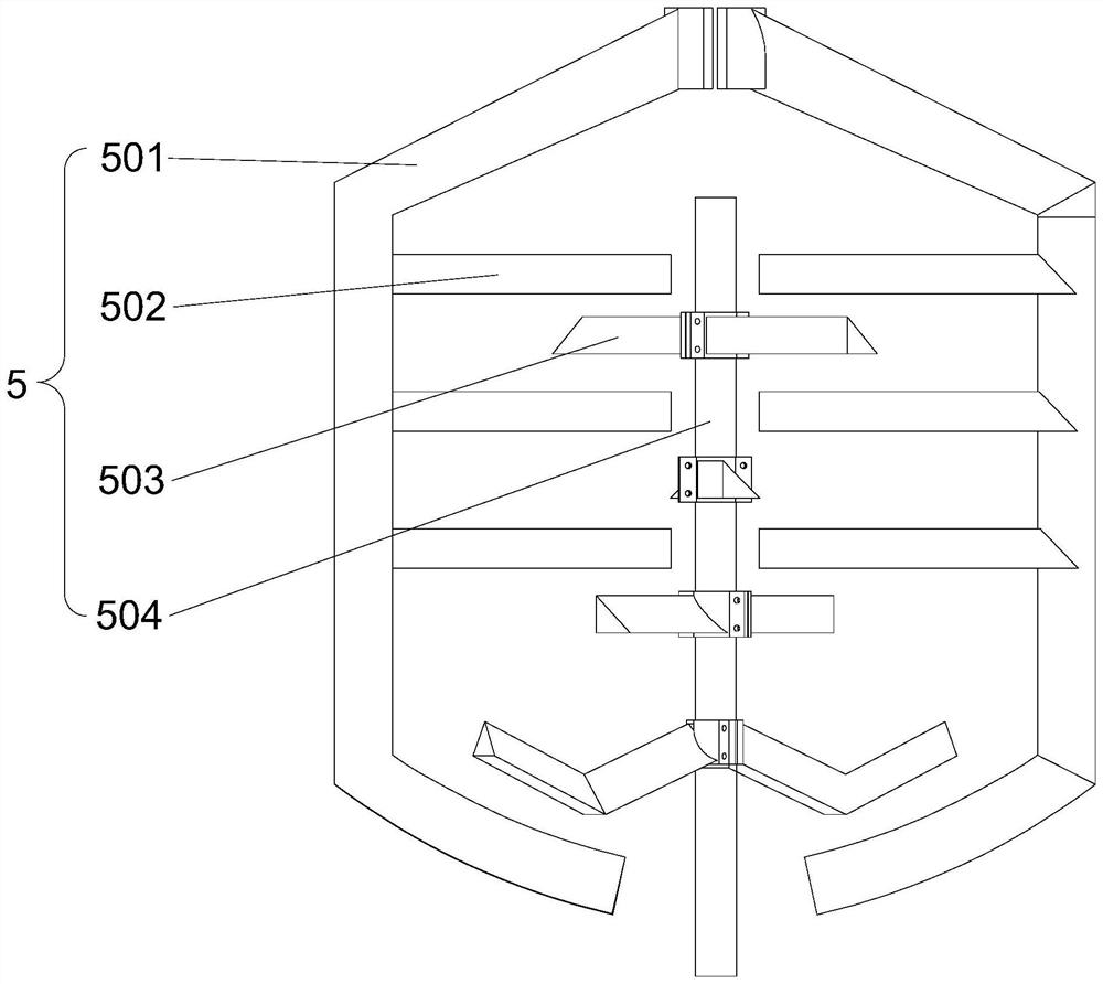 Preparation method of edible straw and raw material mixing device