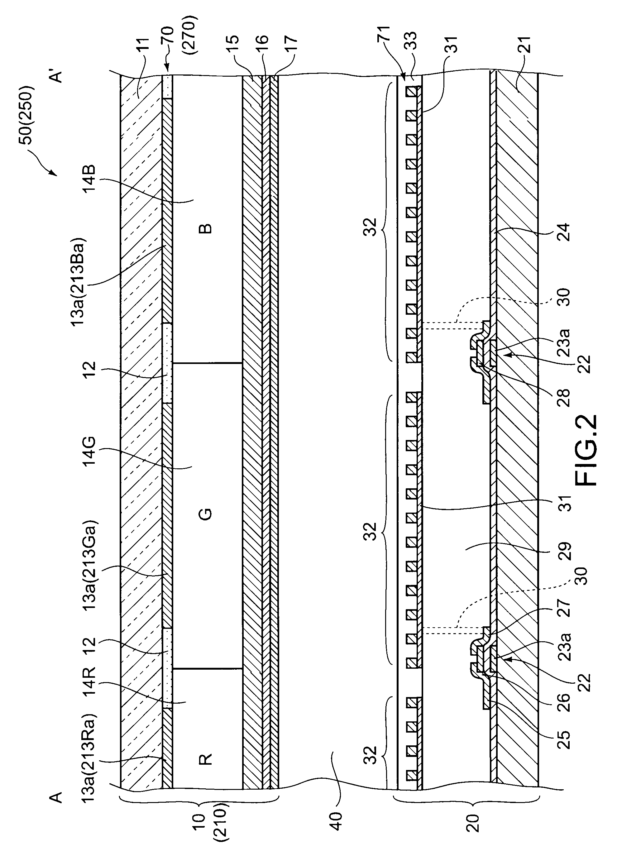 Liquid crystal apparatus, color filter substrate, and array substrate