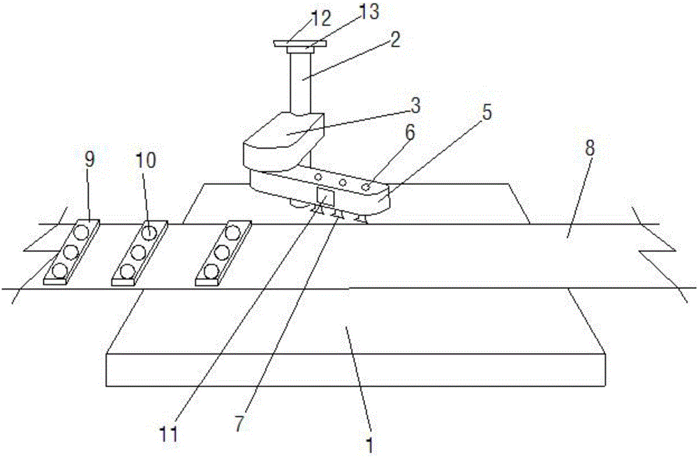 Multi-station mechanical arm