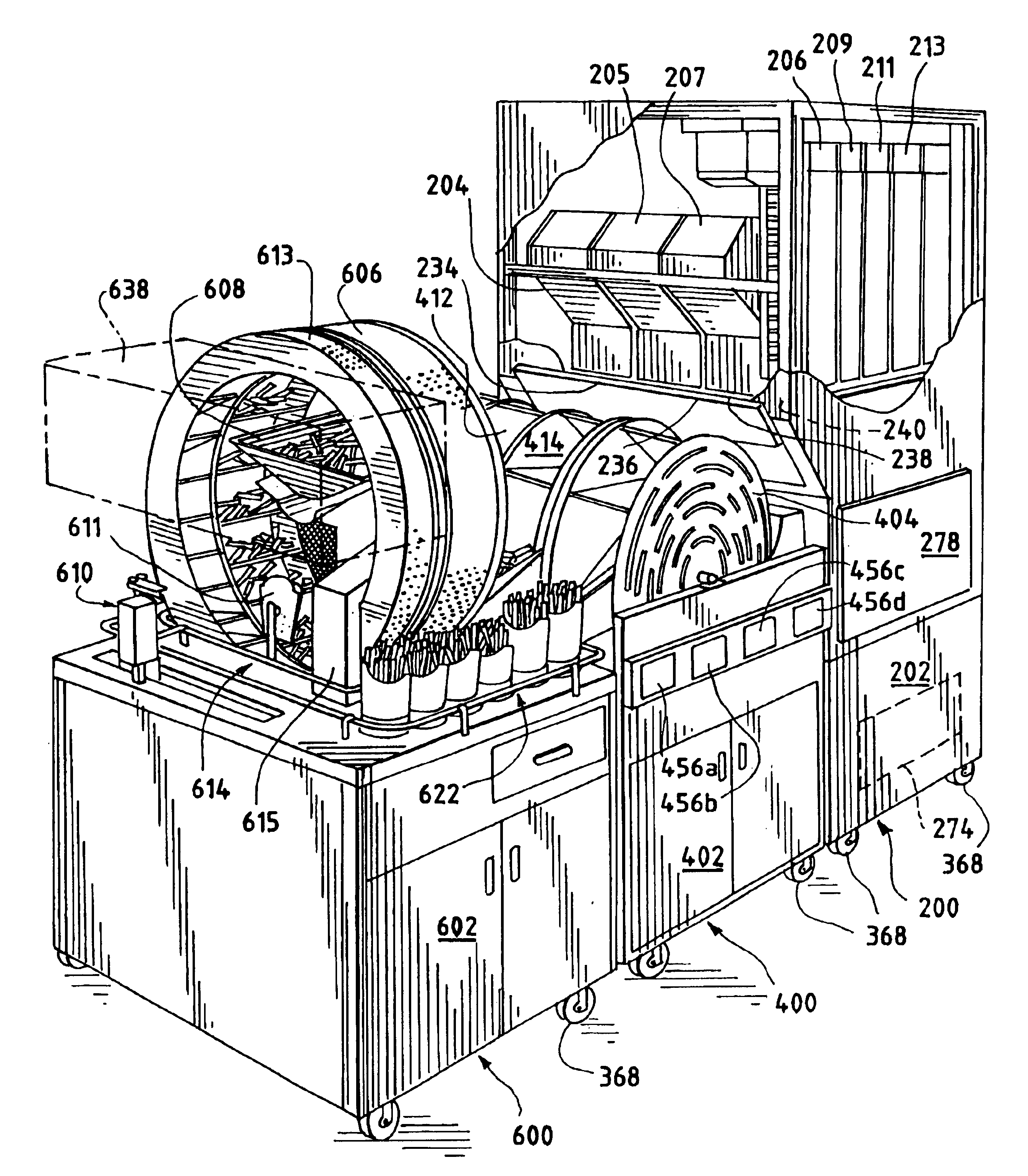 Automated food frying device and method