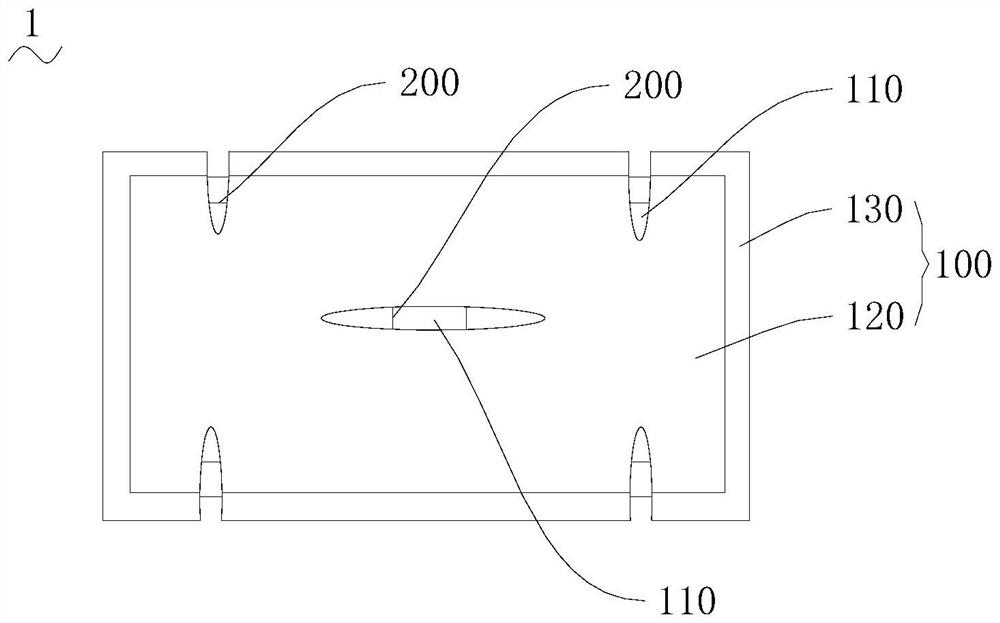 OLED screen body and phototherapy device