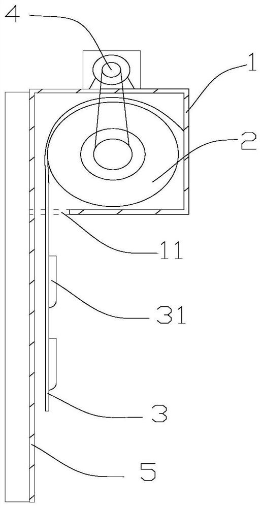 Intelligent campus electronic control storage device