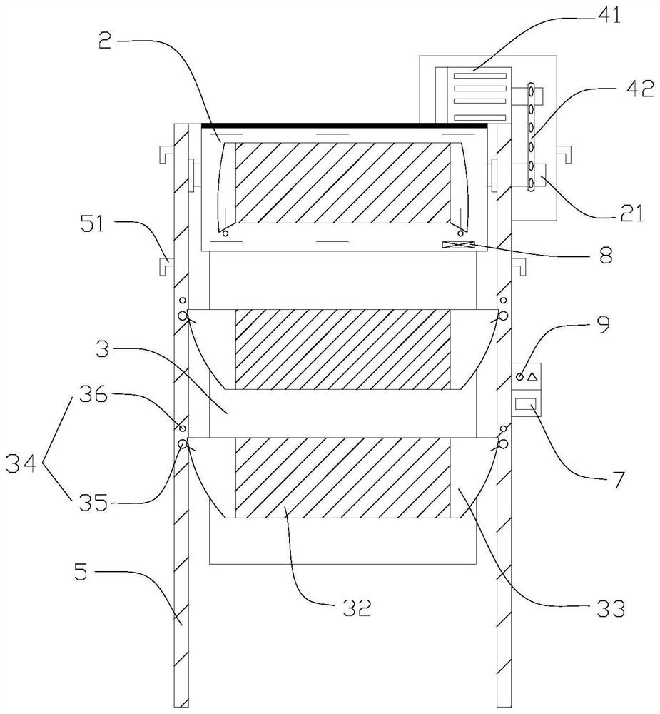 Intelligent campus electronic control storage device