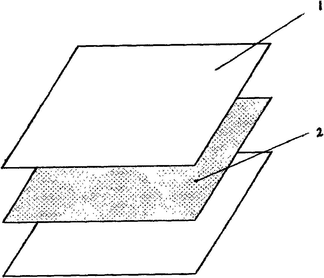 Nafion ion exchange membrane used for enhanced vanadium redox battery and preparation method thereof