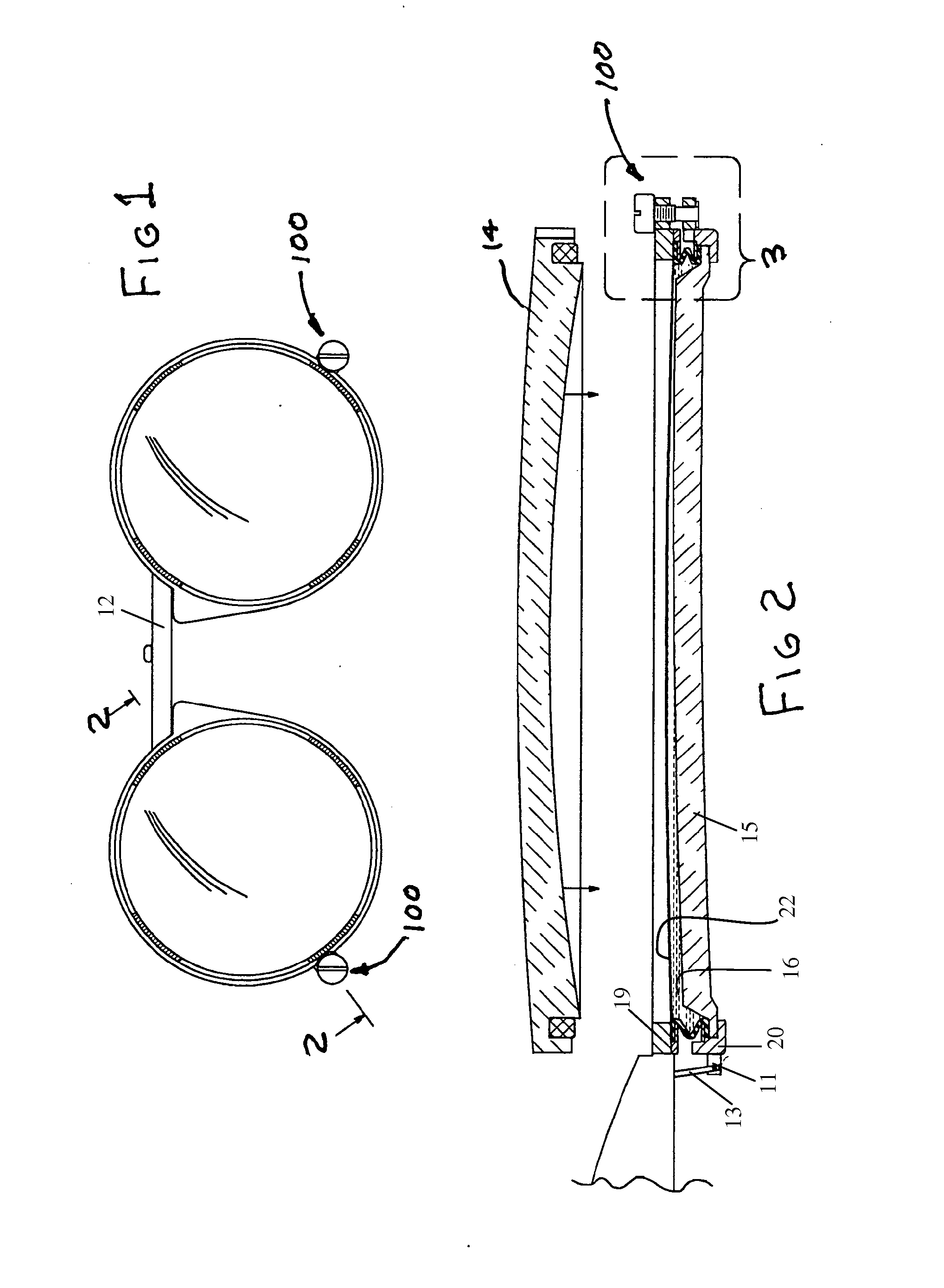 Eyeglasses to compensate for fluctuating vision