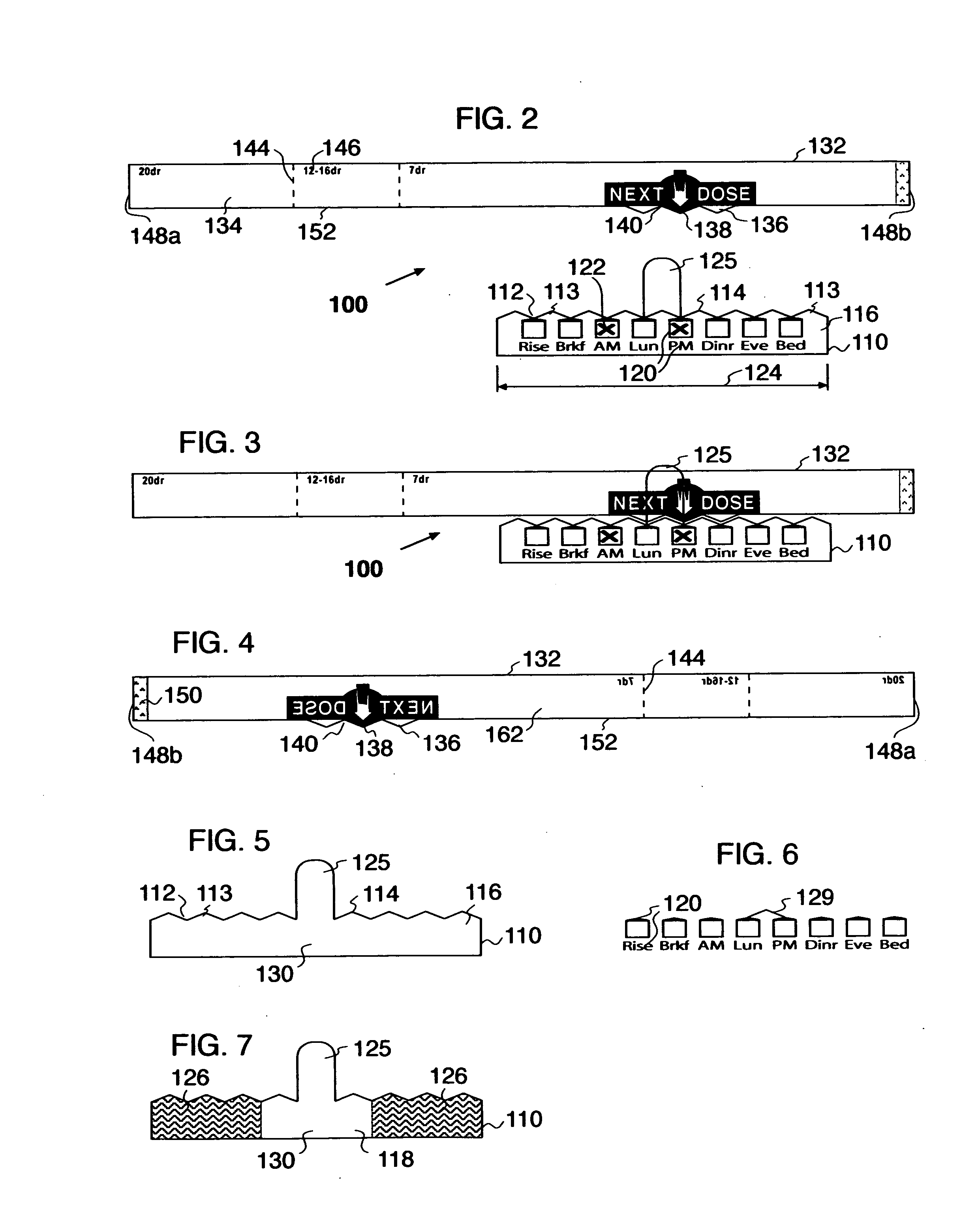 Securable medication reminder device