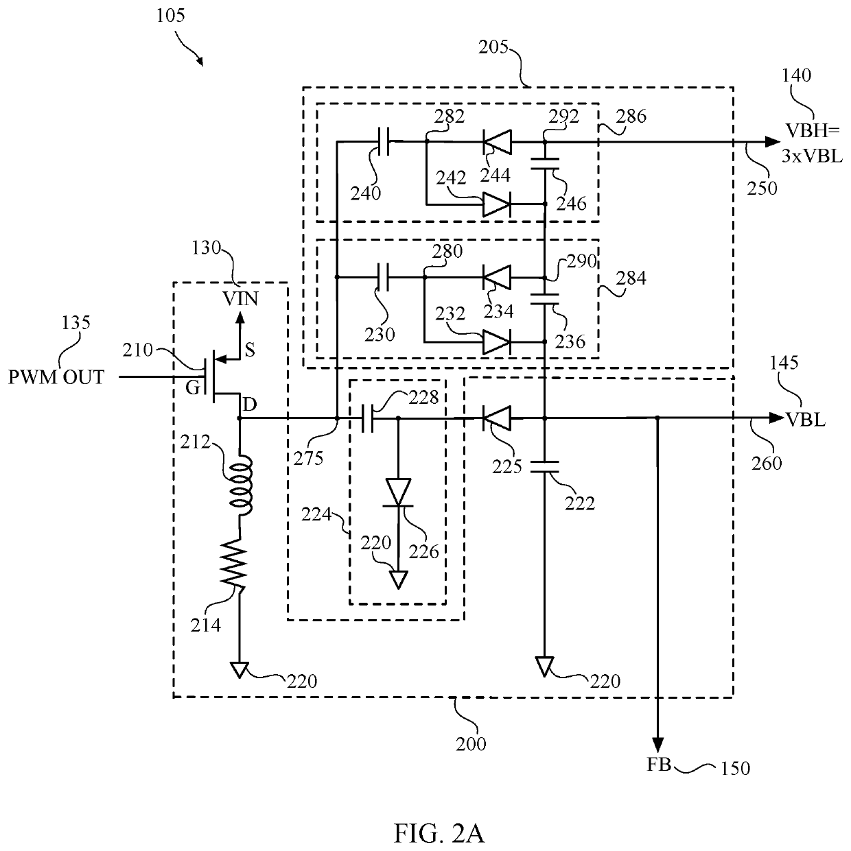 Systems and methods to remove input voltage dependency in a power converter