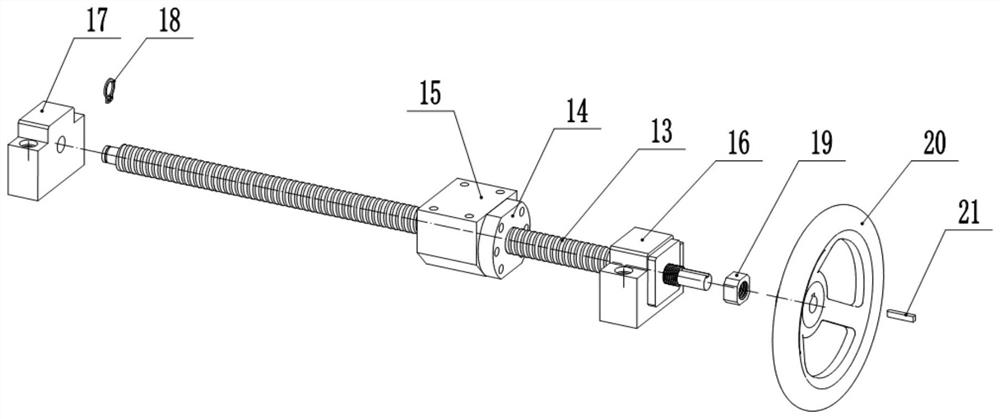 Stator and rotor horizontal assembling device and assembling method of turbine power generation equipment