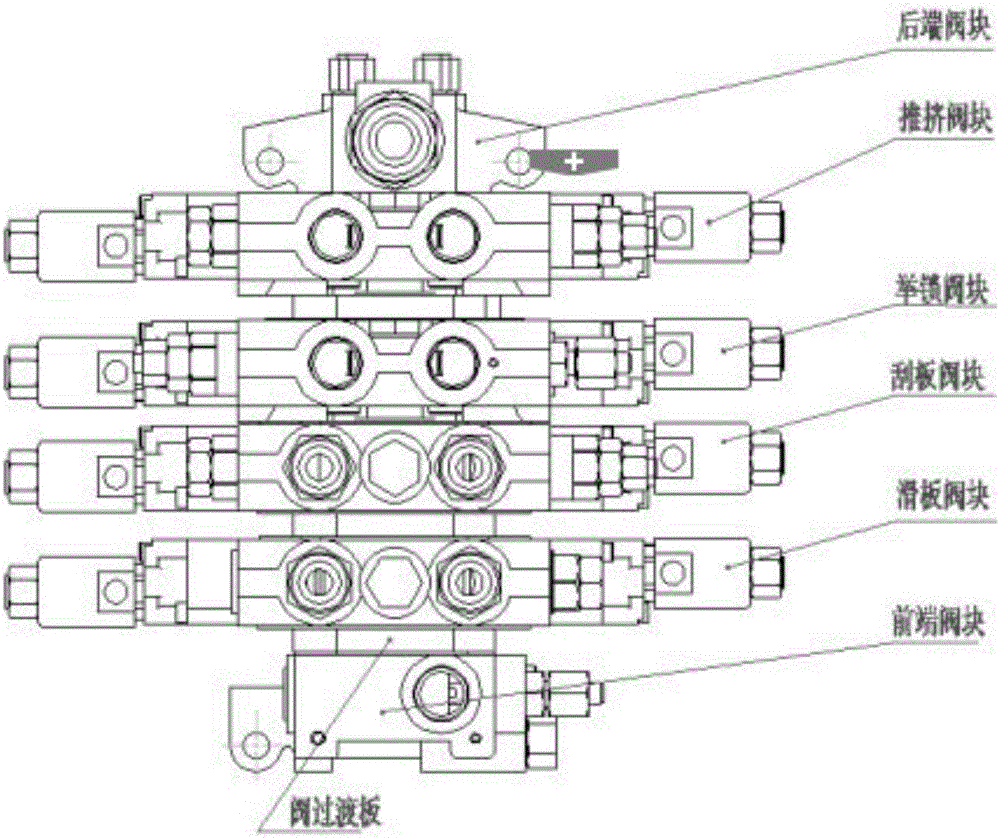 Inter-sheet sealing method for valve sheets of sheet type multi-way directional valve