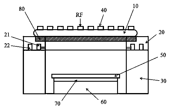 Plasma processing device and temperature isolation device in plasma processing device