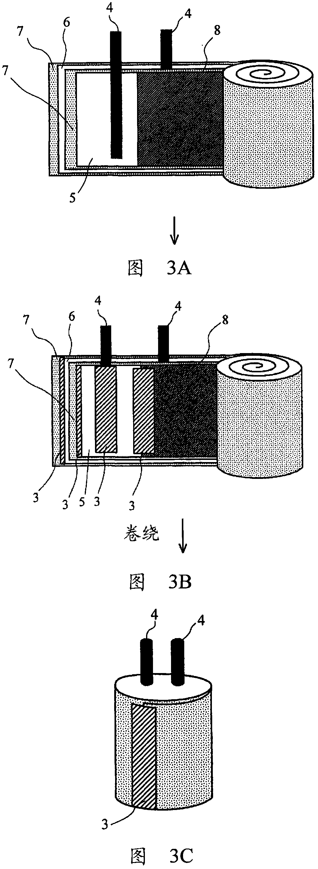 Pressure-sensitive adhesive tape for battery