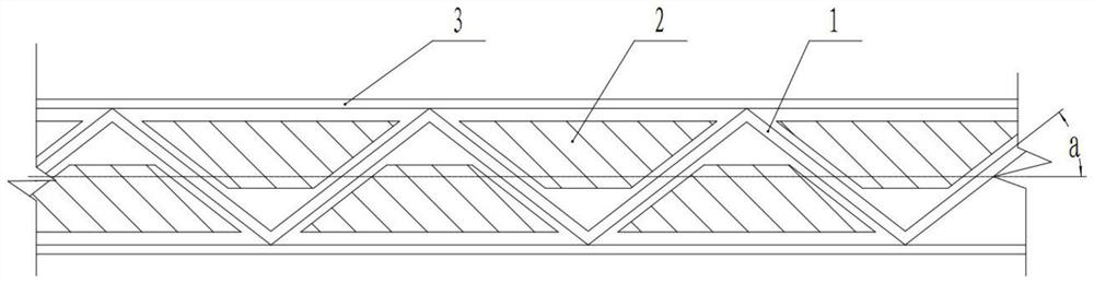 Fabricated partition wall and construction method