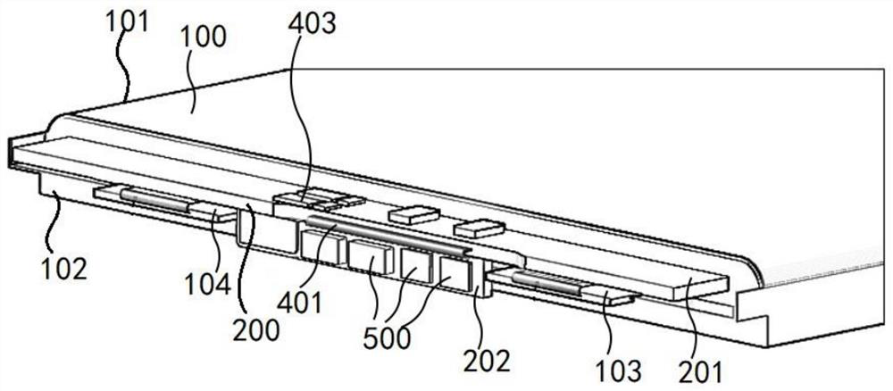 Battery assembly and mobile terminal