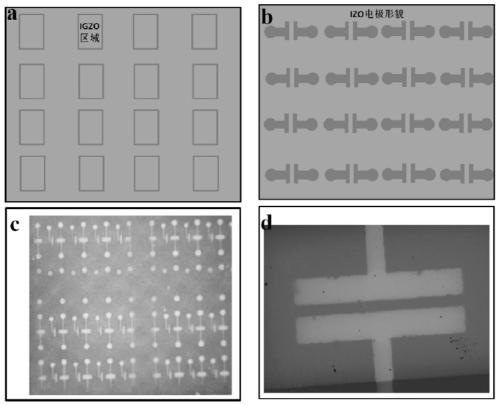 Method for realizing IGZO photocurrent regulation and control based on two-dimensional black phosphorus material