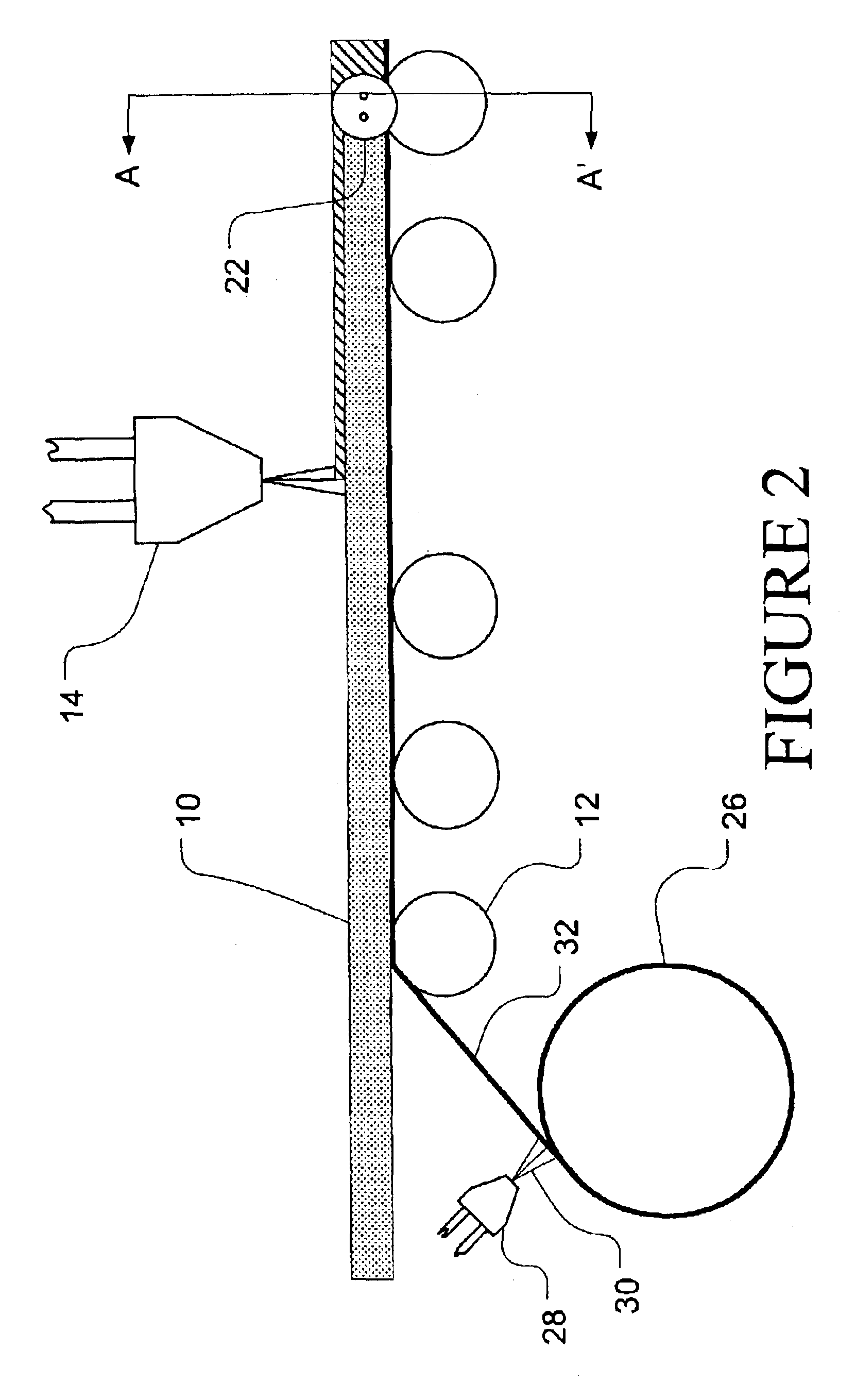 Method and apparatus for melt-blown fiber encapsulation