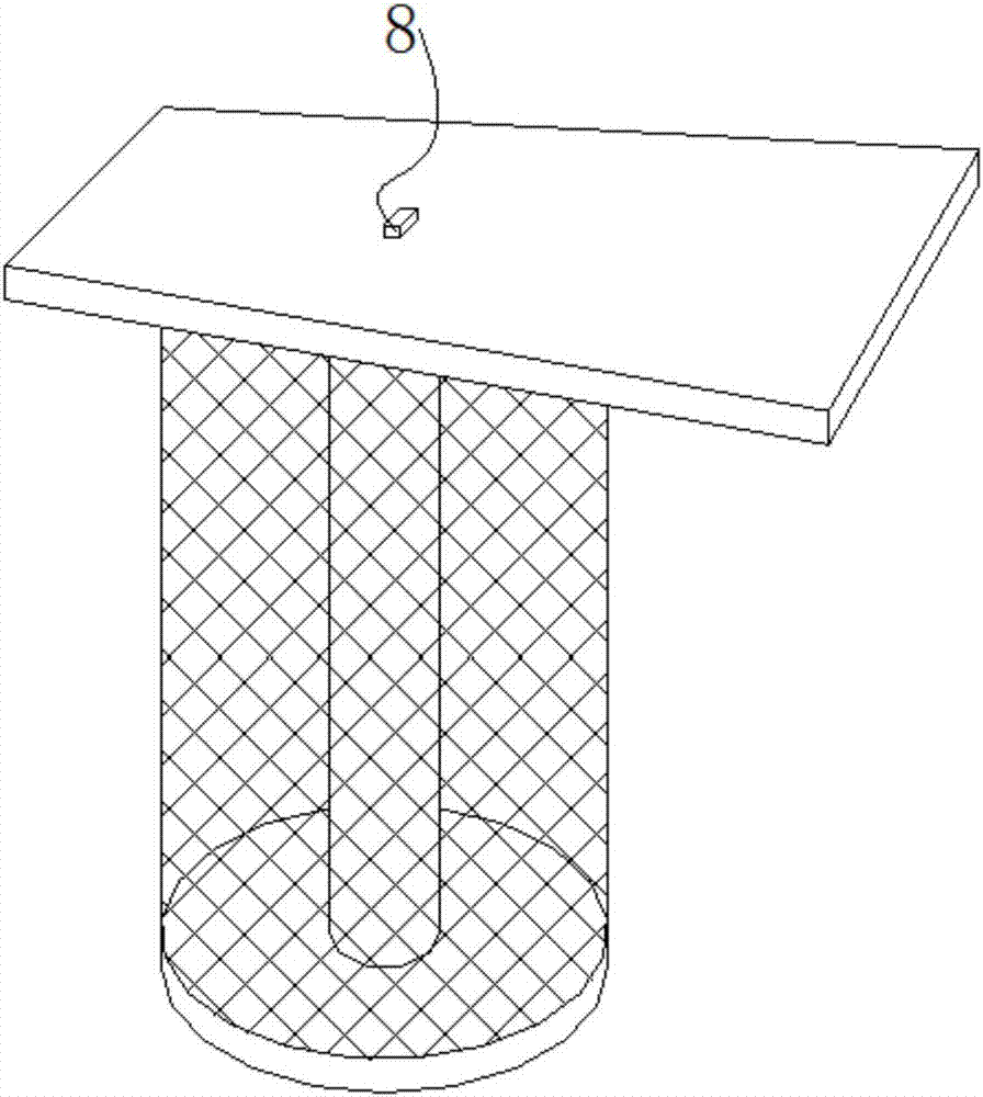 Hall product testing mechanism and assembling and testing method