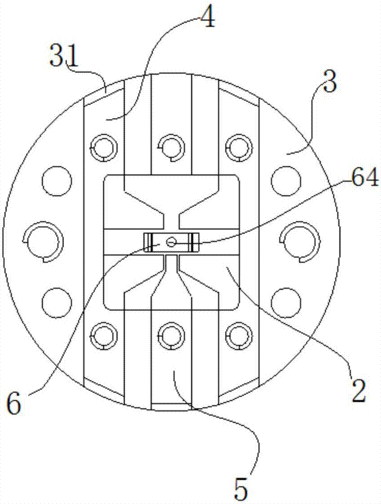 Hall product testing mechanism and assembling and testing method